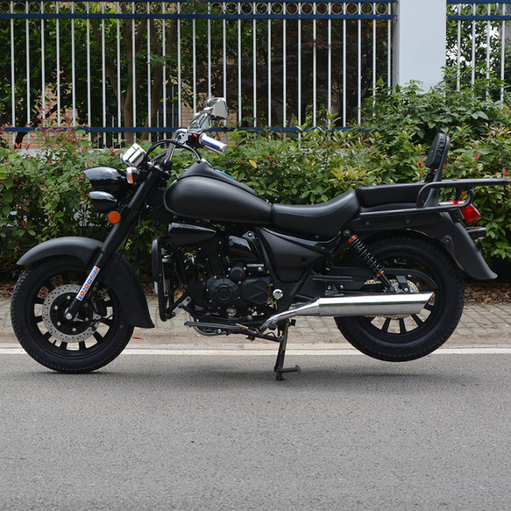 国四电喷燃油车摩托车复古风暴重机车哈雷太子...