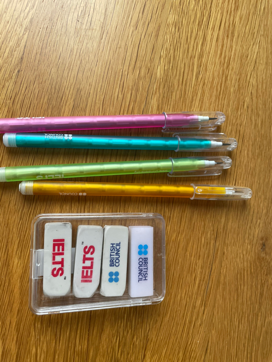 雅思铅笔橡皮IELTS