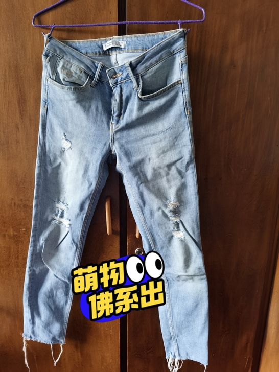 ZARA 牛仔裤 3条/打包 尺码合适超值