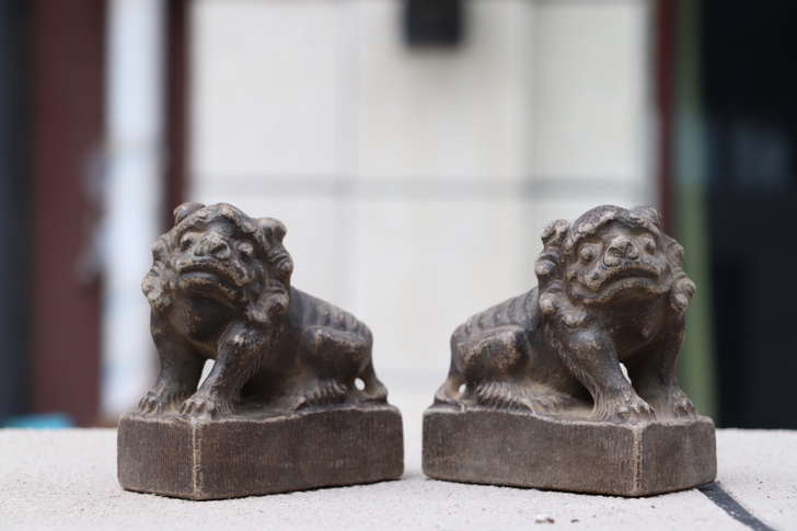 镇纸石狮
