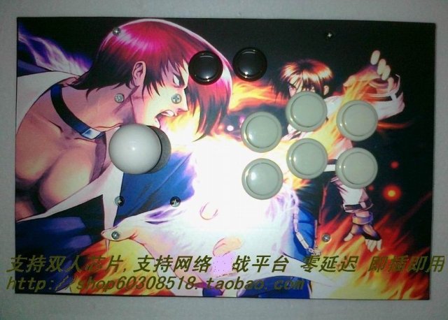 USB电脑街机摇杆  摇杆配件 无延迟摇杆...