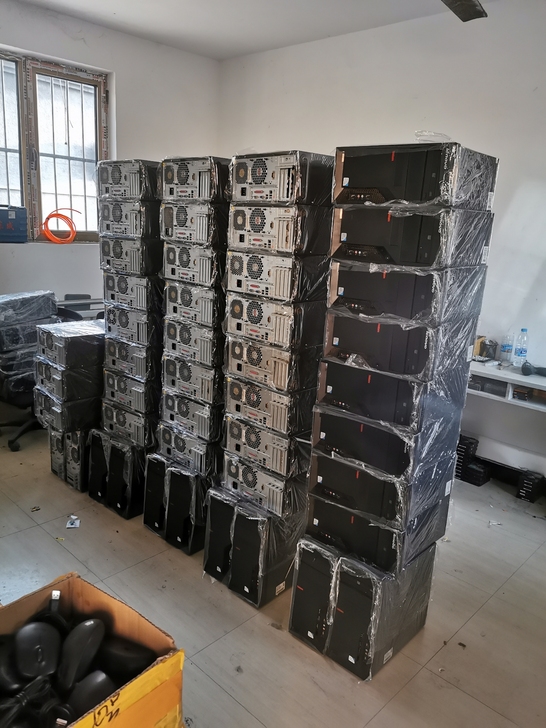 急售台式办公电脑 家用二手电脑主机 办公电...