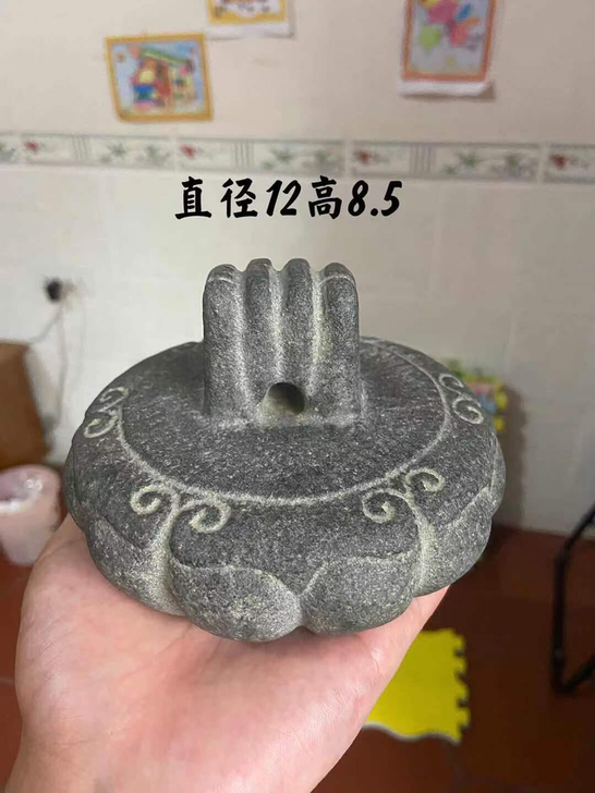 青石如意大石权茶宠镇纸