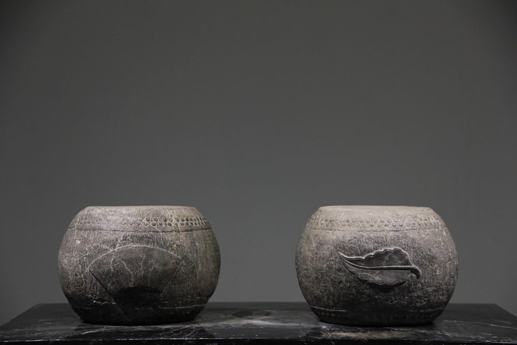 【石之韵～绣墩石鼓】全品，石缸 石盆 石几