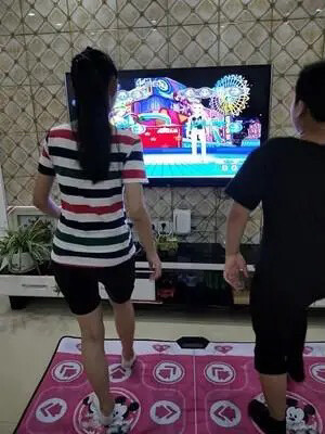 全新  双人无线跳舞毯电脑电视专用跑步体感...