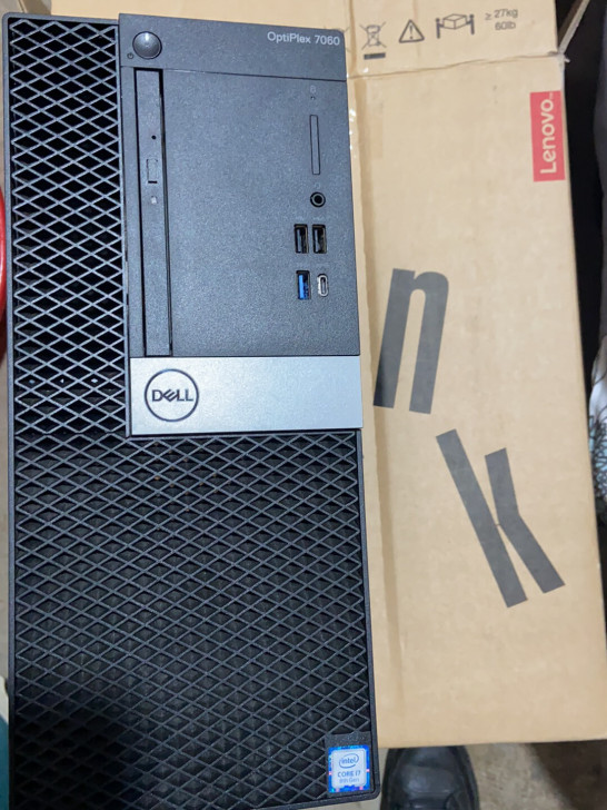 戴尔主机i78700CPU 256固态 8...