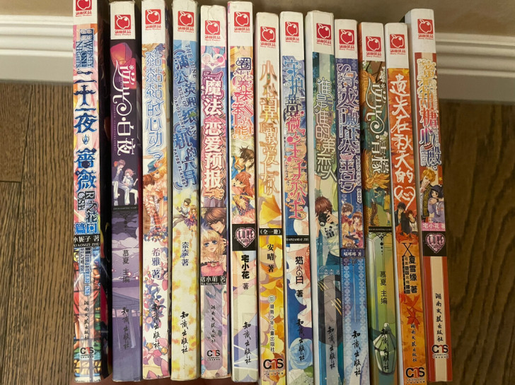 青春校园言情小说，每本买的时候都在24上，...