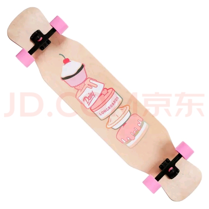 菲普沃Dairy 专业长板滑板男女生舞板d...