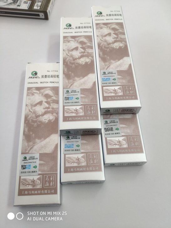 马利铅笔包邮8盒马利铅笔14b亚光素描铅笔...