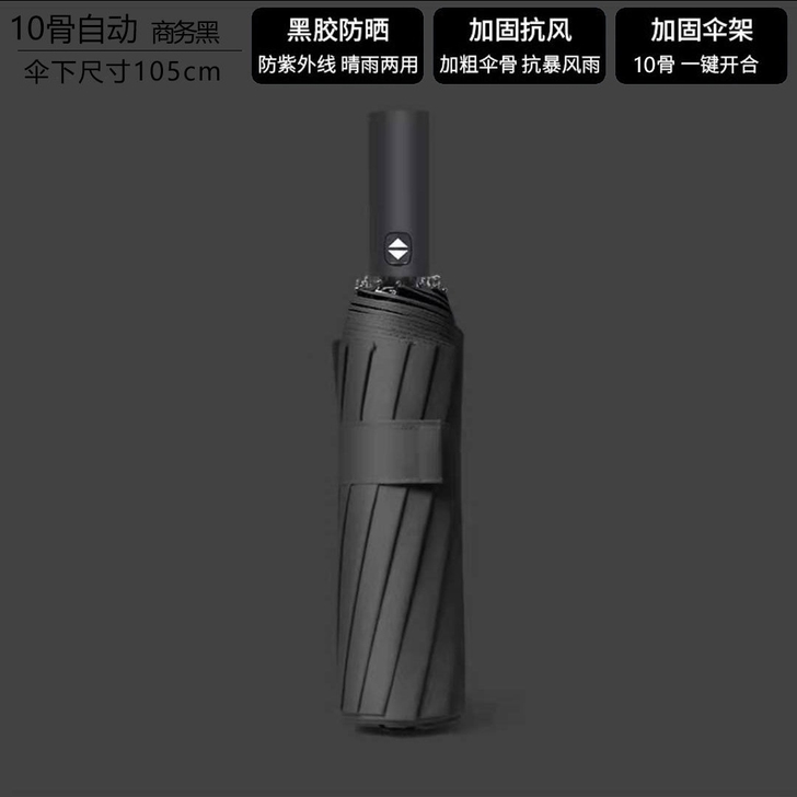 全新 南极人折叠全自动雨伞女学生韩版晴雨两...