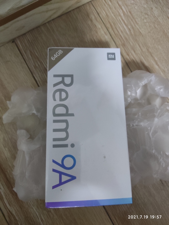 红米9A（4G+64G）蓝色全新未拆封未激...