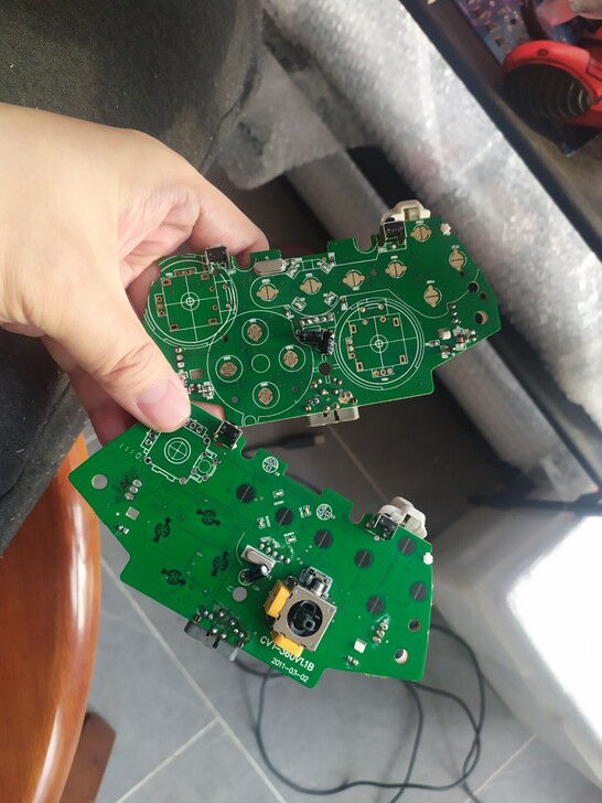 xbox360手柄维修国产也修，更换微动摇...