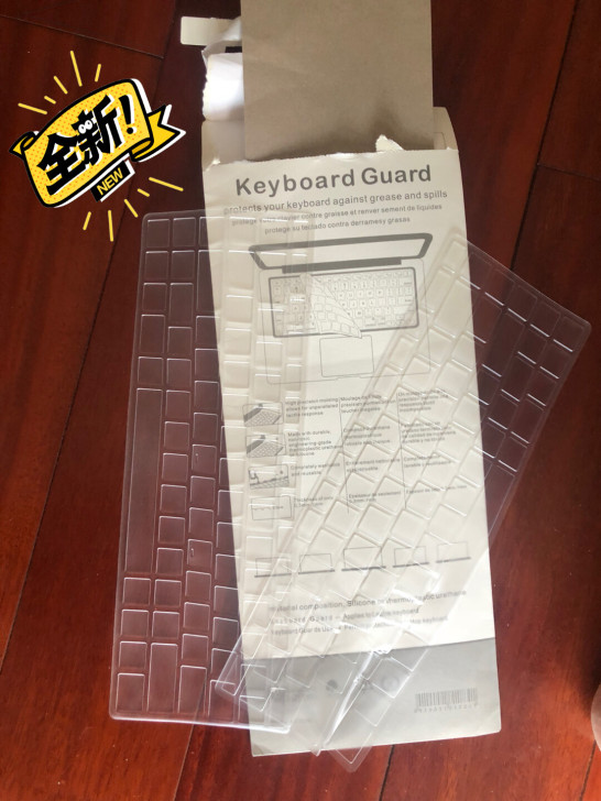 全新 笔记本键盘膜，两张红米笔记本pro，...