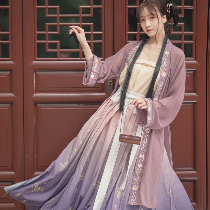 【紫芊儿】十里香原创汉服宋制齐腰襦裙汉服 ...