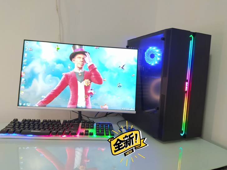 99新网吧二手电脑主机台式机，组装机游戏电...