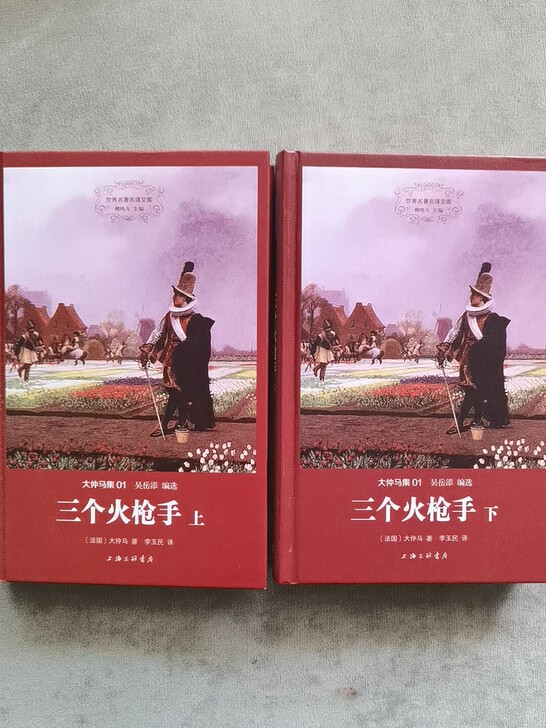 【法】大仲马 《三个火枪手》上下册  价格...