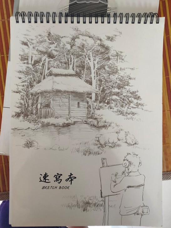 速写本，纸张很好的那种