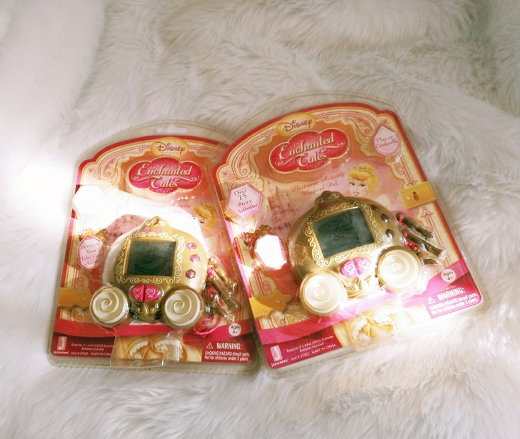 迪士尼游戏掌机迪士尼灰姑娘南瓜车电子宠物g...