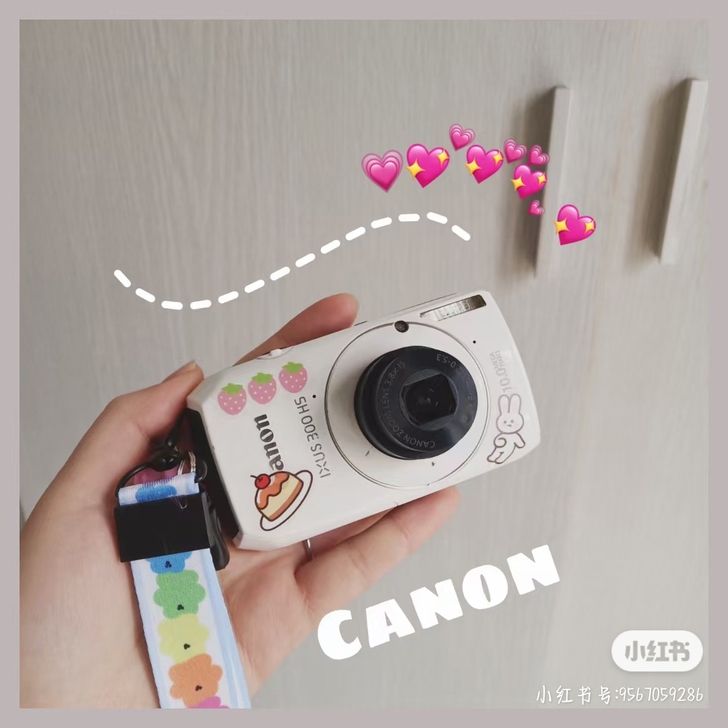 佳能ixus300hs    乳白色