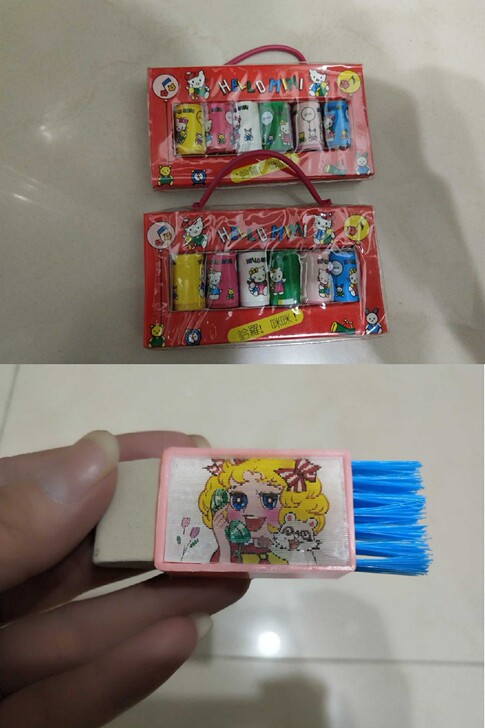 橡皮绝版，怀旧橡皮，90年代长城咪咪盒装橡...