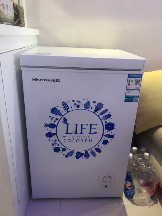 海信冰箱冰柜!没有冷藏功能,是冰柜哦,几乎...
