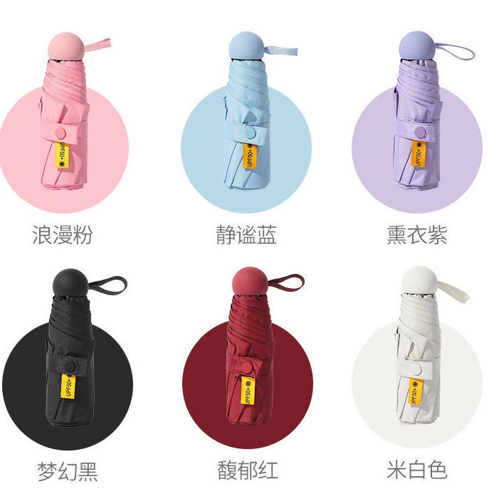 南极人五折太阳伞女防晒防紫外线遮阳晴雨两用...