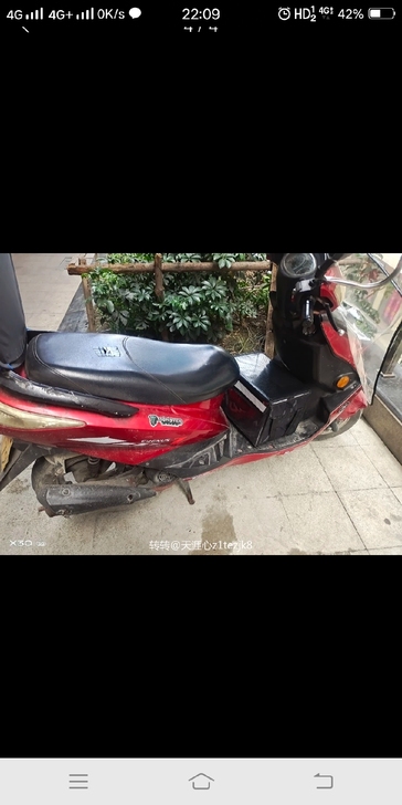 出售一辆150,踏板摩托车,骑了3500公...