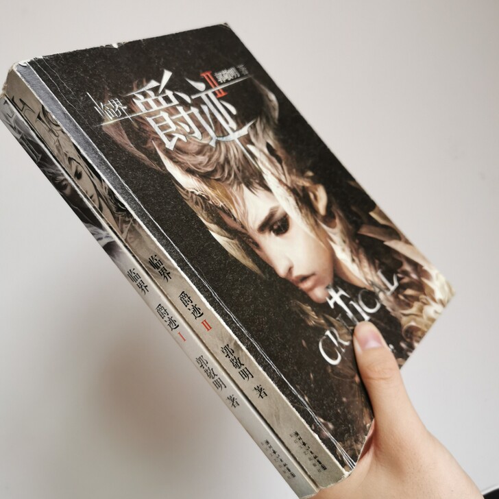 郭敬明爵迹正版上下两册,非全新原版正版老书...