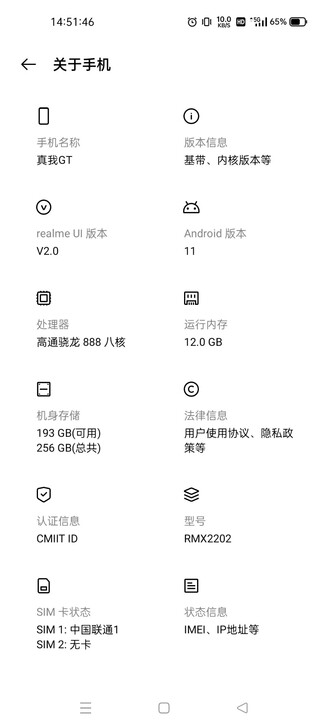 真我GT12+256，