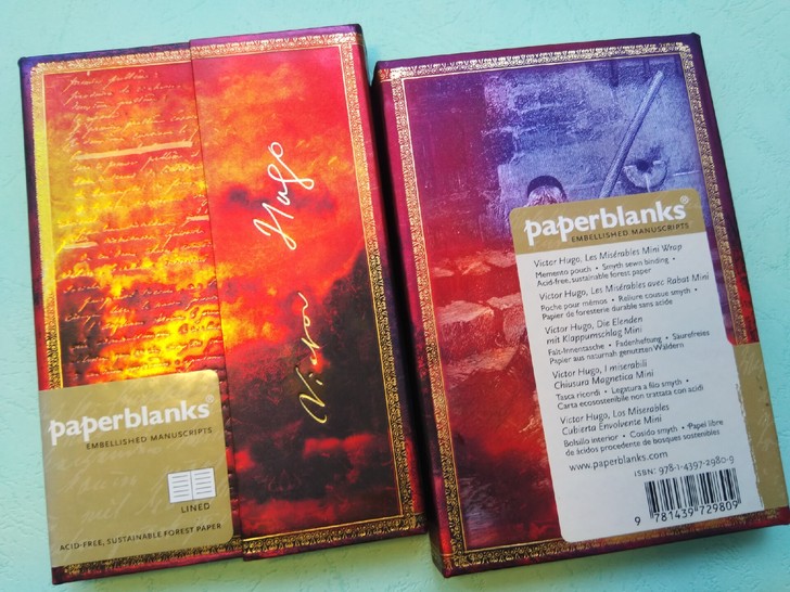paperblanks雨果小本，这个配色真...