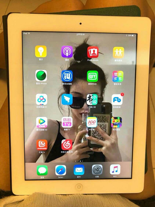 闲置转让女大学生自用iPad2苹果平板电脑...