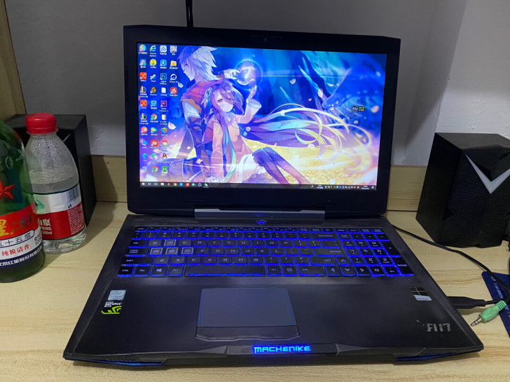 机械师f117 i7-7700hq处理器+...