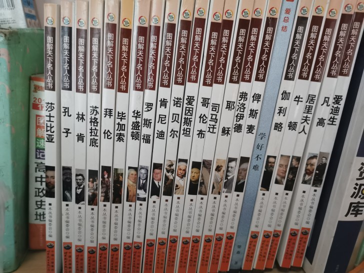名人系列带图丛书，绝对正版，家里有很多书，...