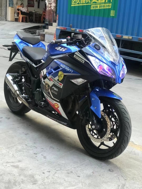 因手头紧张，低价处理了，川崎小忍者400c...