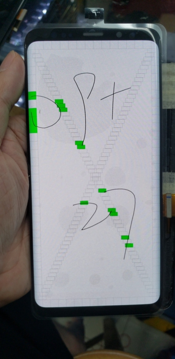 三星s9+二手机，工作机，屏幕瑕疵有小点，...