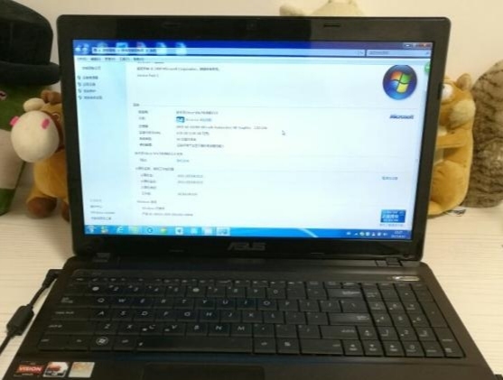 华硕笔记本电脑，成色新，6+120G固态，...