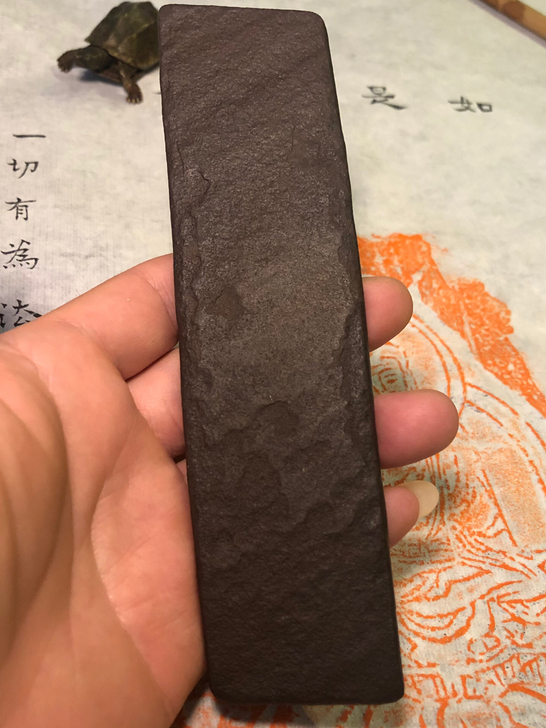 新疆戈壁石泥石板 书法用品可做镇纸 自然石...
