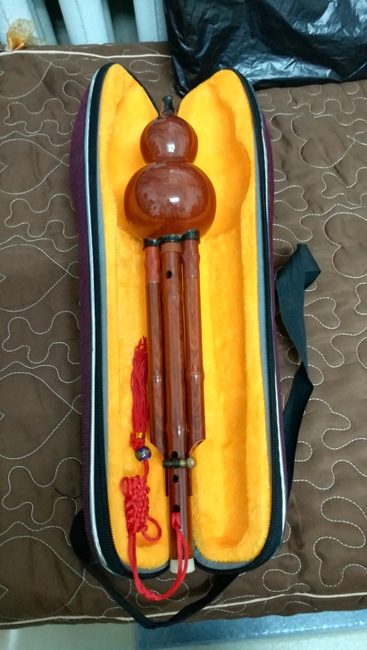 :葫芦丝,完好。