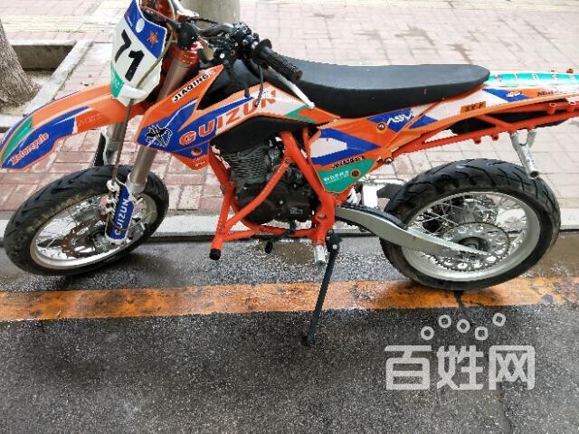 越野摩托车特技摩托，把自己的爱车卖了，刚换...