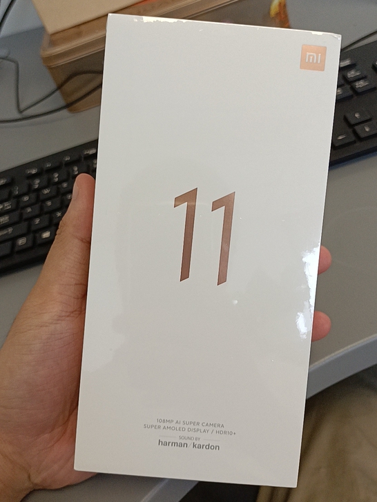公司活动奖品，小米11 全新未开封，黑色8...