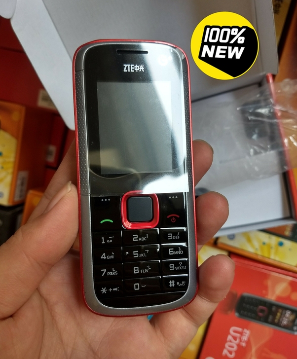 全新 中兴u202移动3G直板按键手机无摄...