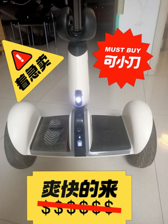 小米9号平衡车puls喜欢的带走，买了一个...