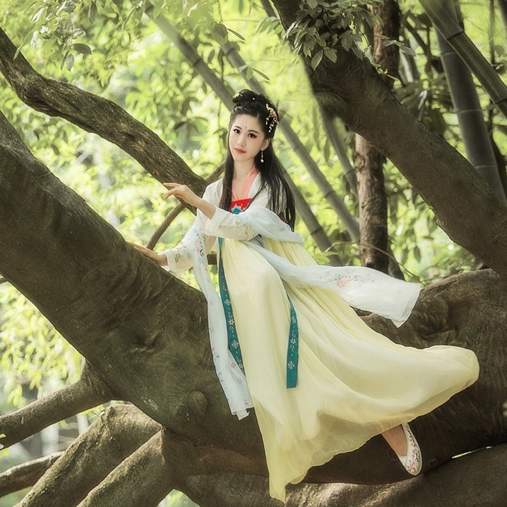 工厂搬迁     清仓  汉服齐胸两件套