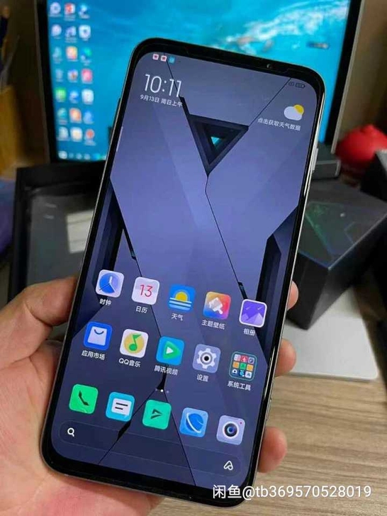 黑鲨4pro,墨海黑,12+256,买来仅...