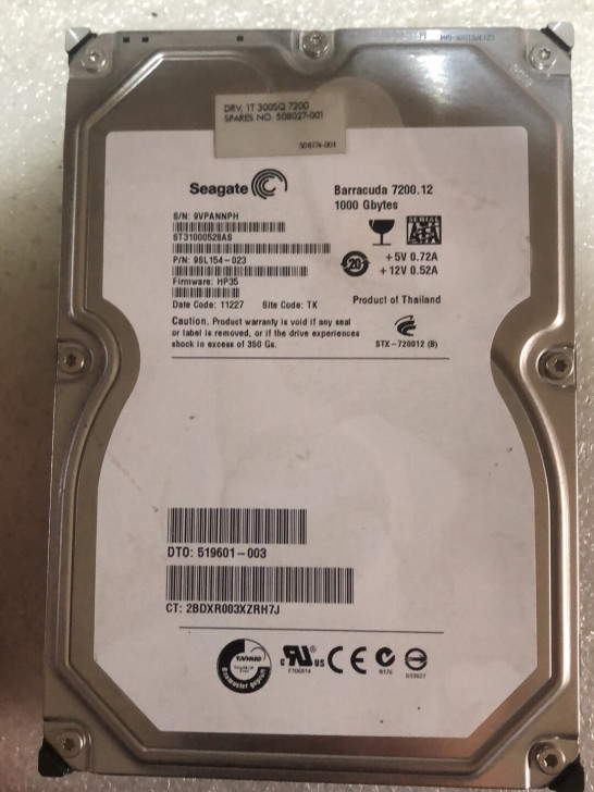 希捷 1T 1000G 机械 硬盘 台式机...