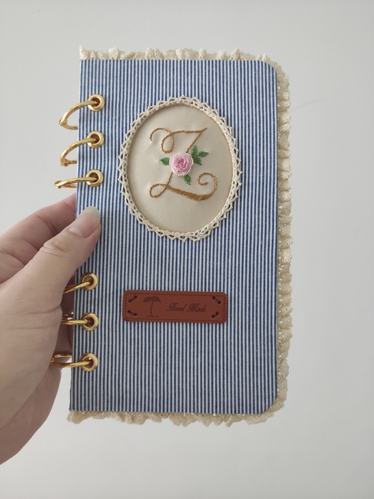 客订已出#英文字母大写Z张# 刺绣笔记本 ...