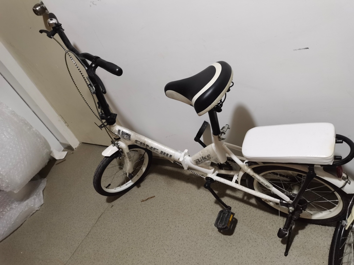 折叠自行车,小的18寸200元,自提,短距...