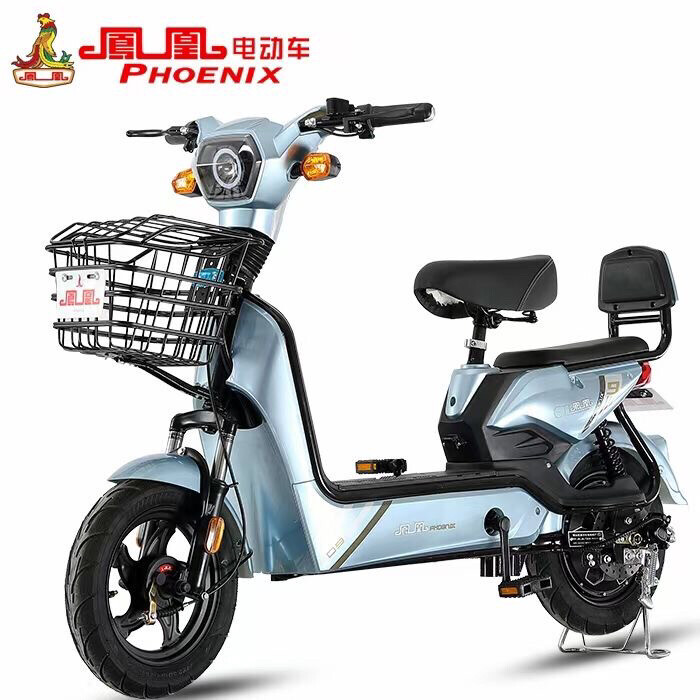 上海品牌高配凤凰电动车、车子是高配的带碟刹...