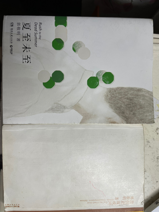 出两本闲置郭敬明小说