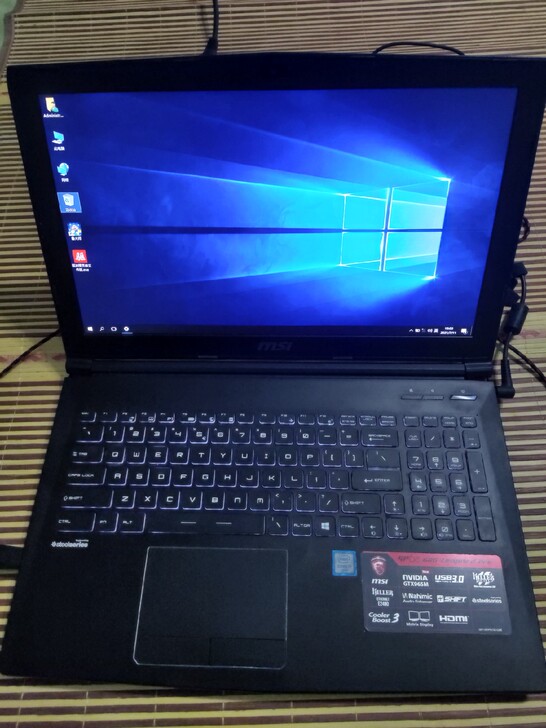 微星GP62 6QG笔记本电脑